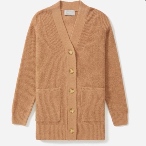 Everlane Sweaters - Everlane, The Oversized Alpaca Cardigan
